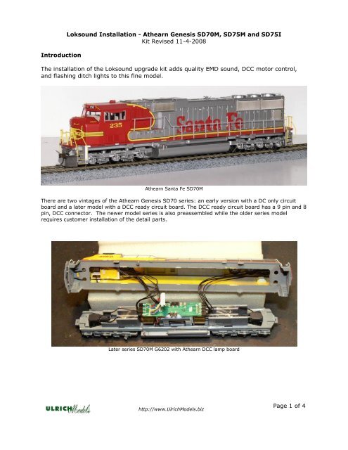 athearn models