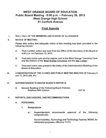 WOBOE Meeting Agenda 2013-02-26 Final.pdf - District Home