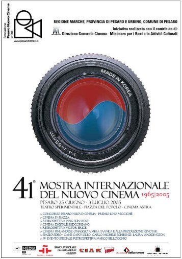 download document - Mostra internazionale del nuovo cinema