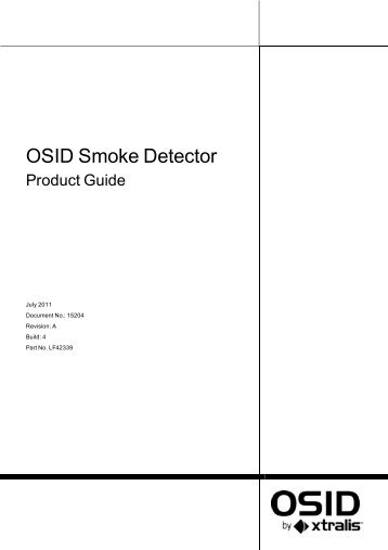 OSID Product Guide - Hochiki America Corporation