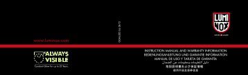 LX_Instruction Manual - Luminox DEV