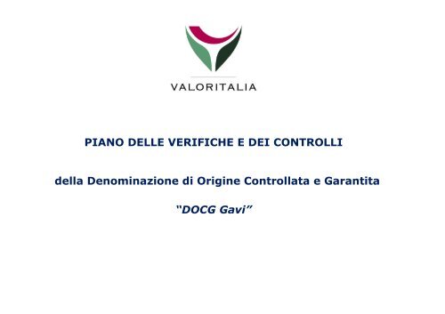 DOCG Gavi - Valoritalia