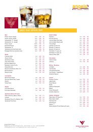 Pure spa boutique Ligne St Barth PRICE LIST