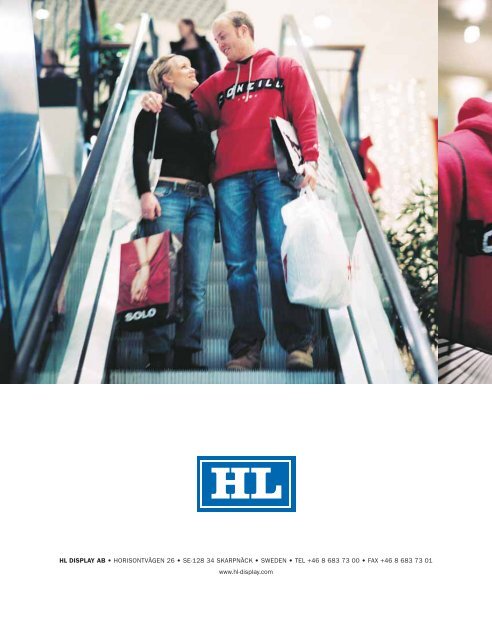 Annual Report 2004 - HL Display