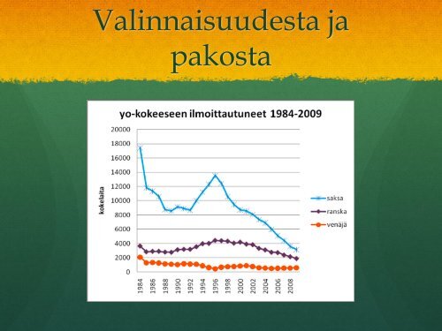 Kieltenopettajakoulutus ja ruotsin kielen opetuksen haasteet