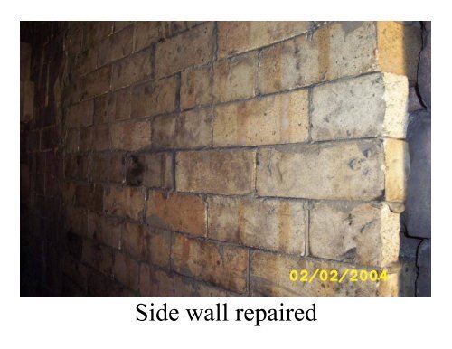 Refractory Repairs - Coke Oven Managers Association