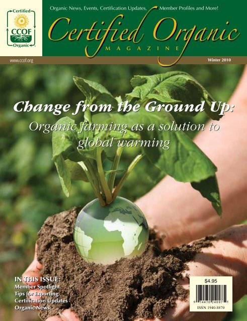 Change From The Ground Up CCOF