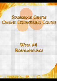 Body language Multiple choice questions - Starbridge Centre