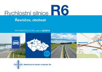 RychlostnÃ­ silnice R6 ÅevniÄov, obchvat - ÅeditelstvÃ­ silnic a dÃ¡lnic