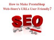 User Friendly URL Module for PrestaShop
