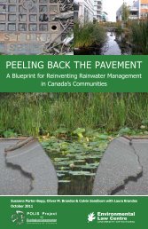 Peeling back the Pavement - POLIS Water Sustainability Project