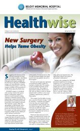 New Surgery - Beloit Health System