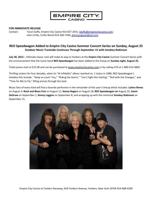 Full Story Empire City Casino yumpu