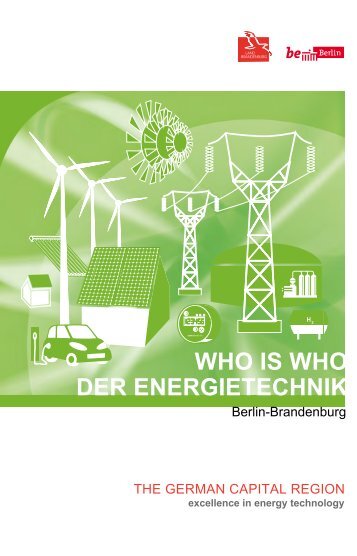 WHO IS WHO DER ENERGIETECHNIK - Cluster Energietechnik