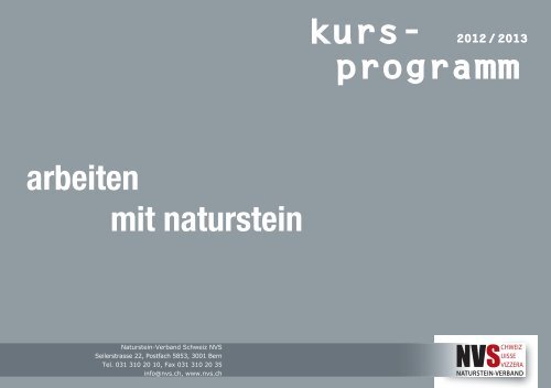 Download - Naturstein-Verband Schweiz (NVS)