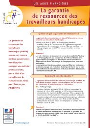 Doc. fiche TRAVAIL & HANDICAP - emploiplus.net - espace cyber ...