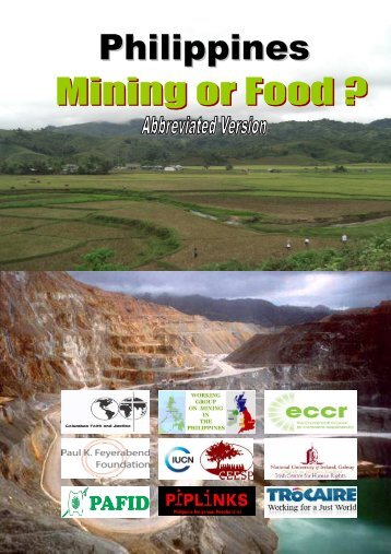 Mining or Food - Philippine Indigenous Peoples Links