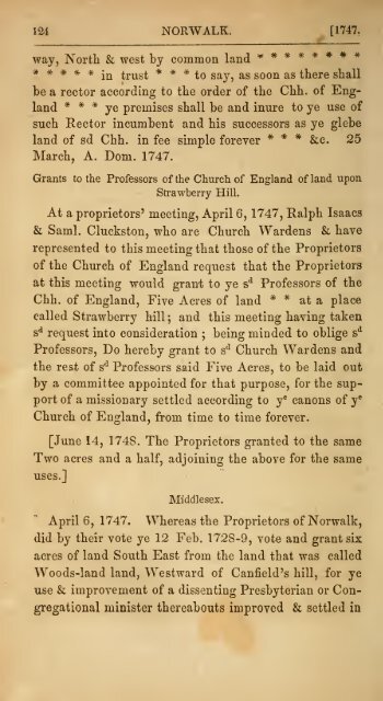 The ancient historical records of Norwalk, Conn ... - Hay genealogy