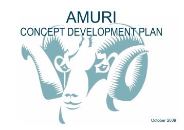 Amuri Concept Development Plan - Hurunui District Council