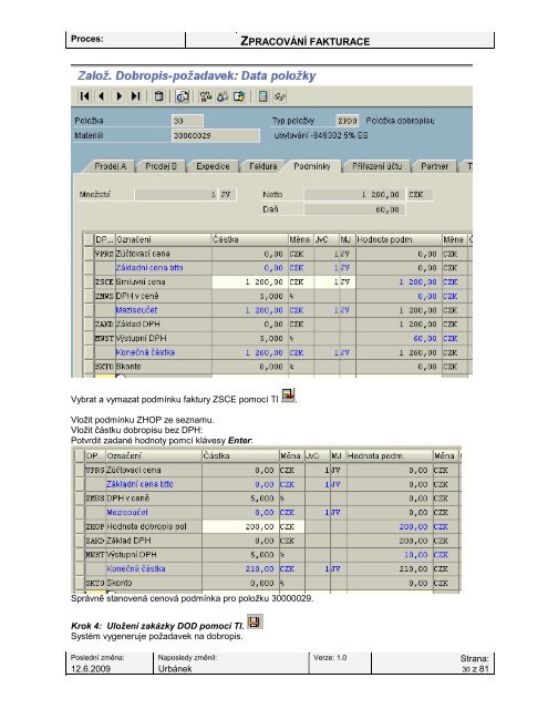 ZPRACOVÃNÃ FAKTURACE
