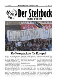 Der Stelzbock - Das Blatt für den Block», 12. Ausgabe (PDF - 1,91 MB)