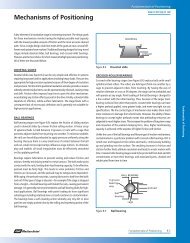 Mechanisms of Positioning - CVI Melles Griot Technical Guide, Vol 2 ...