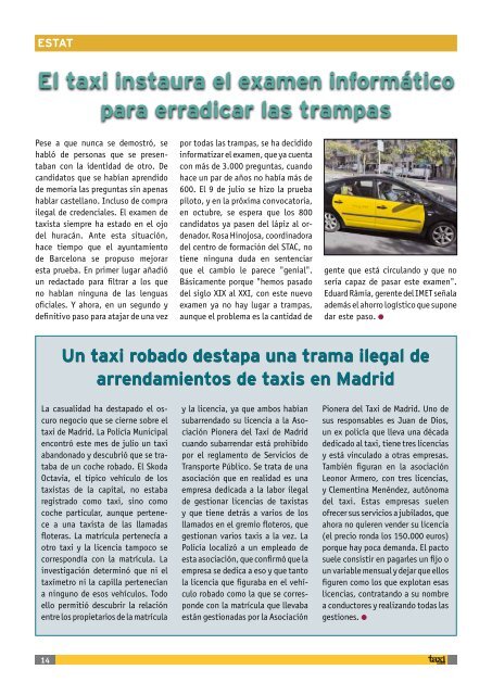 Taxi Libre 170 - Stac