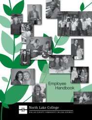 Employee Handbook - North Lake College