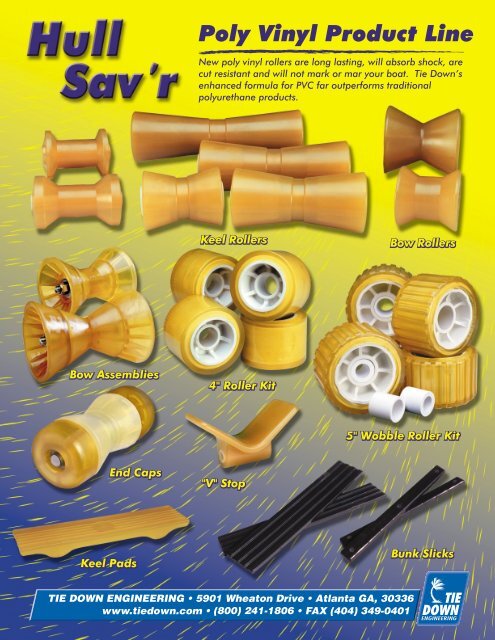 Hull Sav'r PVC Roller Products, Publication #A526