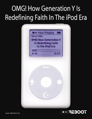 OMG! How Generation Y Is Redefining Faith in the iPod Era. - Circle