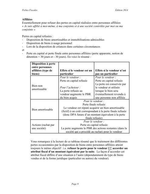 Fiches fiscales - UniversitÃ© du QuÃ©bec