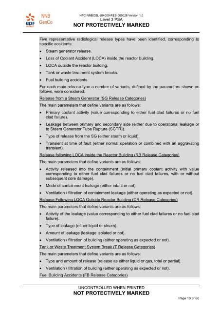 Level 3 PSA - EDF Hinkley Point