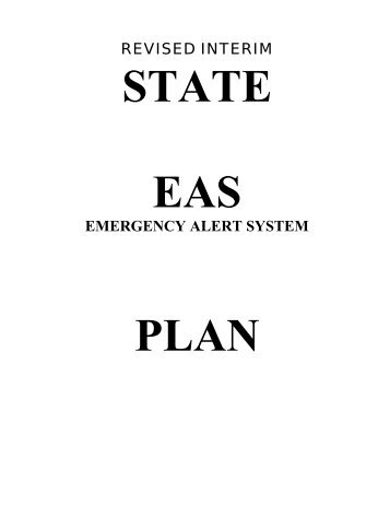 EAS State Plan - Indiana Broadcasters Association