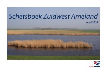 Schetsboek - Waddenvereniging