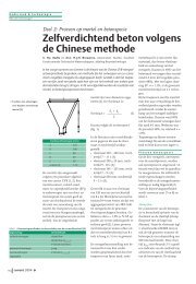 Zelfverdichtend beton volgens de Chinese methode - Jos Brouwers