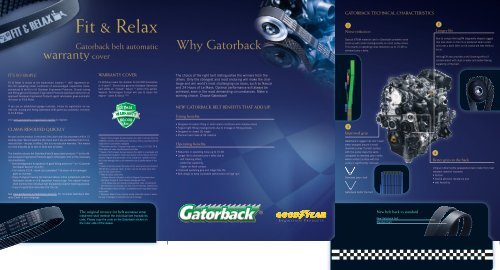 Gatorback leaflet - Online catalogue