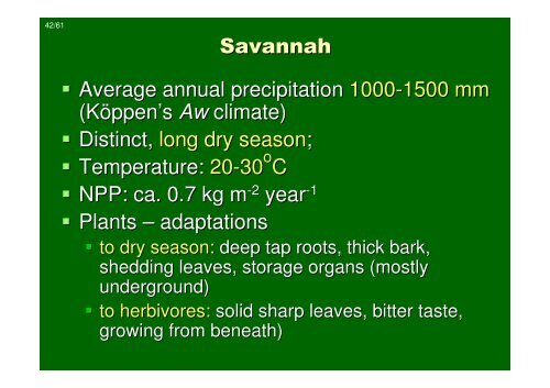 Introduction to tropical ecology