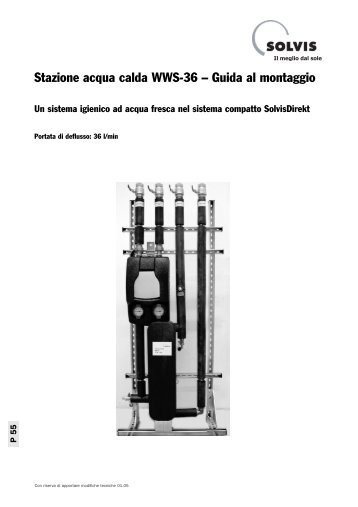 Stazione acqua calda WWS-36 â Guida al montaggio - GARITEC srl