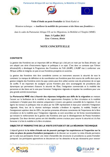 NOTE CONCEPTUELLE