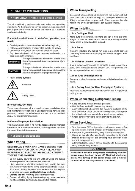 INSTALLATION MANUAL - Fujitsu General - Portal Viewer