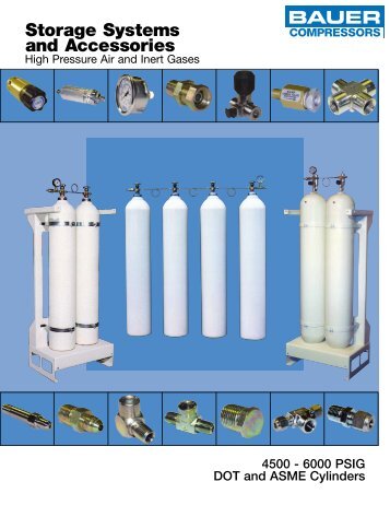 Storage Systems Brochure - BAUER Compressors