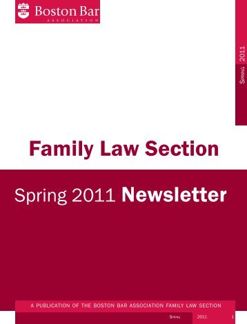 Family Law Section - Boston Bar Association