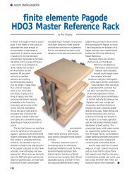 Finite Elemente Pagode HDO3 Master Reference Rack