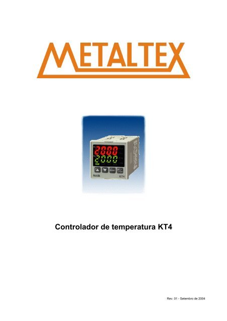 Controlador de temperatura KT4 - Metaltex