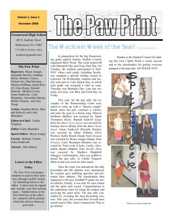 Issue 1 (revised).pub - Greenwood School District