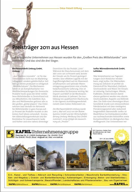 P.T. MAGAZIN 06/2011