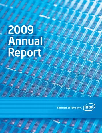 2009 Annual Report - Intel in Europe