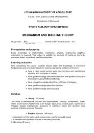 Mechanism and machine theory