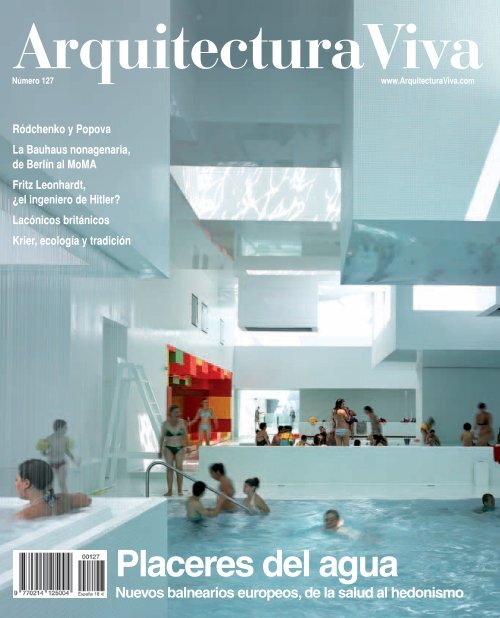 Placeres del agua - Arquitectura Viva