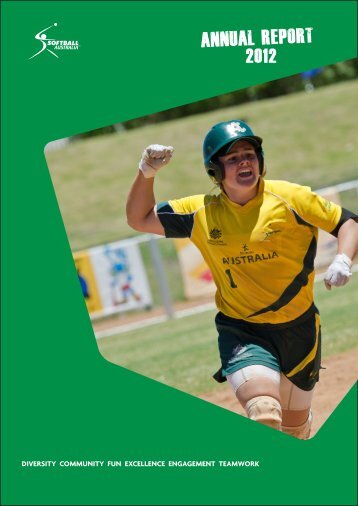2012 Annual Report - Softball Australia